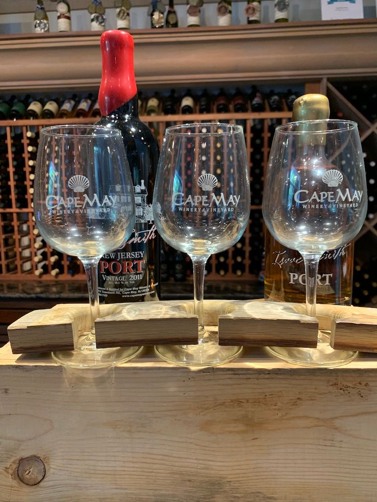 Cape May Winery: “Flights and Bites” in New Jersey?!?